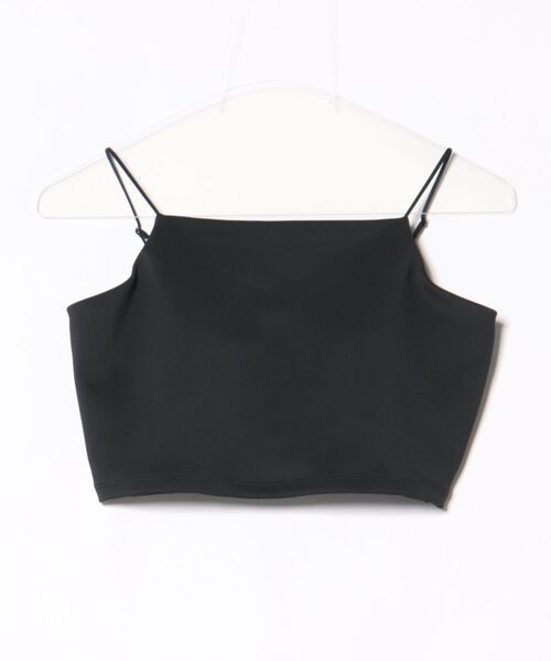 DRESSLAVE(ドレスレイブ)の「bra cami midriff(パット付きミドリフ丈インナーキャミソール)(キャミソール・レディース・ホワイト/ブラック/ブラウン・38)」の8枚目の写真