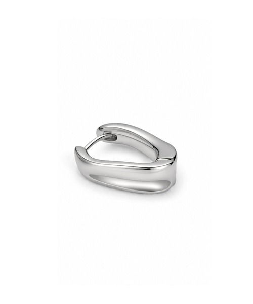 Lyvi(ライビィ)の「Layered Form Hoops Pierce / 金属アレルギー対応(ピアス(両耳用)・レディース・シルバー/ゴールド・FREE)」の8枚目の写真