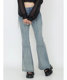 EATME | レースアップフレアデニムパンツ(デニムパンツ)