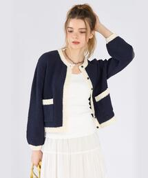 agnes b.｜アニエスベーのカーディガン/ボレロ（ブルー・ネイビー/青色