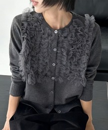 ONEP STAR（ワンピスター）の「フロントフリルカーディガン（カーディガン/ボレロ）」