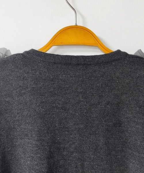 ONEP STAR（ワンピスター）の「フロントフリルカーディガン（カーディガン/ボレロ・レディース・ブラック/グレー/ベージュ・FREE）」の14枚目の写真