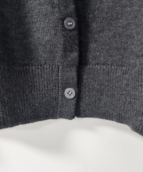 ONEP STAR（ワンピスター）の「フロントフリルカーディガン（カーディガン/ボレロ・レディース・ブラック/グレー/ベージュ・FREE）」の16枚目の写真