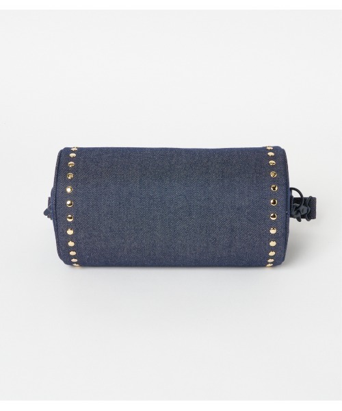 Mackintosh(マッキントッシュ)の「ROUND BAG STUDS DNM(ショルダーバッグ・レディース・ネイビー・FREE)」の9枚目の写真
