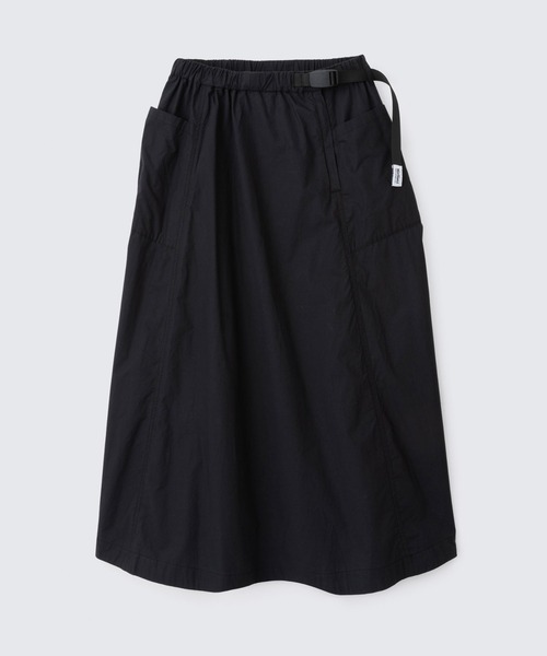 WILD THINGS(ワイルドシングス)の「ルーラルフレアスカート│RURAL FLARE SKIRT(スカート・レディース・ブラック/ブルー/ライトブラウン/オフホワイト・S/M)」の1枚目の写真