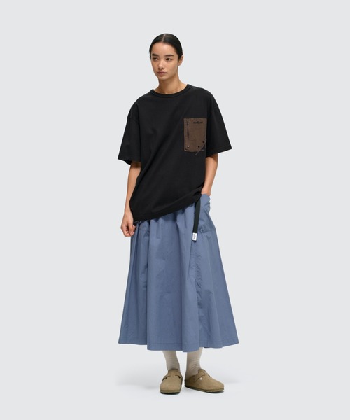 WILD THINGS(ワイルドシングス)の「ルーラルフレアスカート│RURAL FLARE SKIRT(スカート・レディース・ブラック/ブルー/ライトブラウン/オフホワイト・S/M)」の5枚目の写真