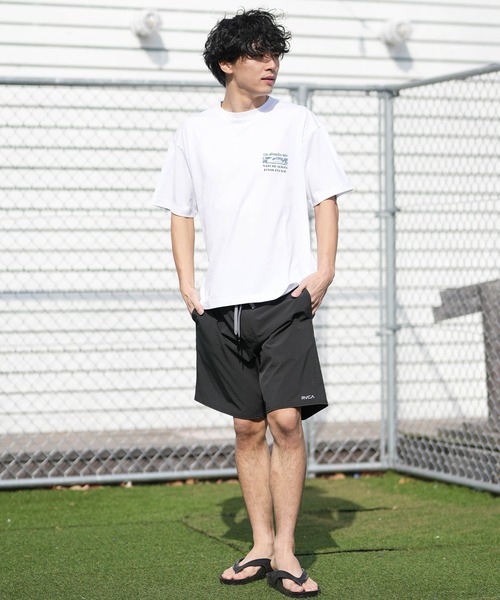Quiksilver(クイックシルバー)の「QUIKSILVER/クイックシルバー メンズ 半袖 SSTシャツ SD NEW HOLMES ST QST261619M ムラサキスポーツ限定(Tシャツ/カットソー・メンズ・ブラック/ホワイト・XL/L/M)」の4枚目の写真