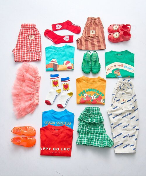 p.premier（ピードットプルミエ）の「チュール3WAYオーバーレイヤードスカート（スカート・キッズ・ブラック/オフホワイト/ピンク/レッド・80/90/100/110/120/130/140）」の13枚目の写真