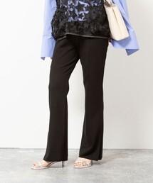 NOLLEY’S | 【WEB限定】ウォッシャブルソフトリブフレアパンツ(その他パンツ)