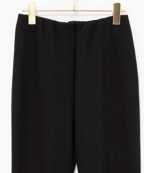 NOLLEY’S（ノーリーズ）の「【WEB限定】ウォッシャブルソフトリブフレアパンツ（その他パンツ・レディース・ブラック・38/36）」の10枚目の写真