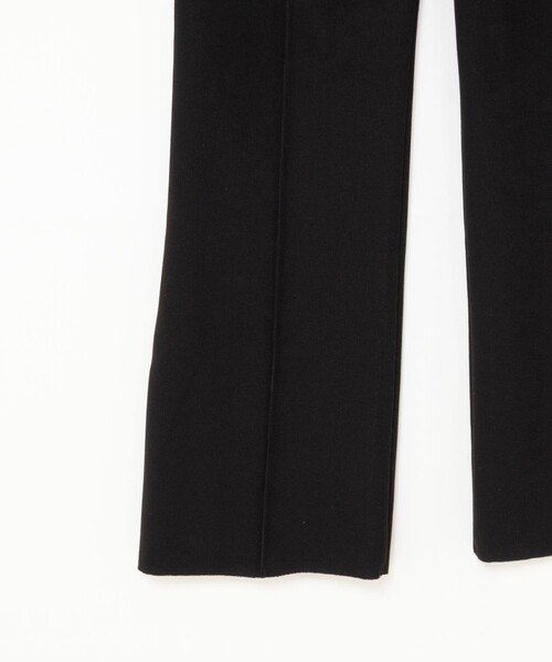 NOLLEY’S（ノーリーズ）の「【WEB限定】ウォッシャブルソフトリブフレアパンツ（その他パンツ・レディース・ブラック・38/36）」の14枚目の写真