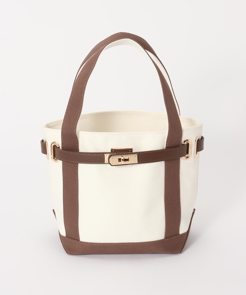 B.C STOCK(ベーセーストック)の「キャンバスBAG(トートバッグ・レディース・ブラック/ブラウン/カーキ・FREE)」の2枚目の写真