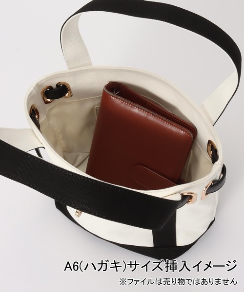 B.C STOCK(ベーセーストック)の「キャンバスBAG(トートバッグ・レディース・ブラック/ブラウン/カーキ・FREE)」の8枚目の写真