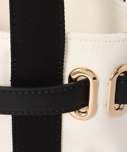 B.C STOCK(ベーセーストック)の「キャンバスBAG(トートバッグ・レディース・ブラック/ブラウン/カーキ・FREE)」の10枚目の写真