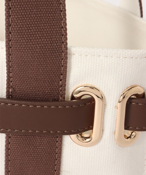 B.C STOCK(ベーセーストック)の「キャンバスBAG(トートバッグ・レディース・ブラック/ブラウン/カーキ・FREE)」の11枚目の写真