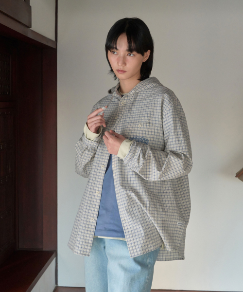 COVERNAT(カバーナット)の「スモールCロゴTシャツダスティブルー(Tシャツ/カットソー・メンズ・その他・SMALL/MEDIUM/LARGE/X-LARGE/XX-LARGE/X-SMALL)」の9枚目の写真