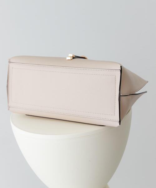 RODE SKO（ロデスコ）の「フラップトートバッグ（トートバッグ・レディース・ブラック/ベージュ・ONE）」の6枚目の写真