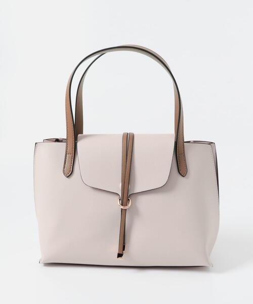 RODE SKO（ロデスコ）の「フラップトートバッグ（トートバッグ・レディース・ブラック/ベージュ・ONE）」の7枚目の写真