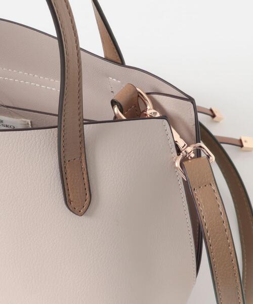 RODE SKO（ロデスコ）の「フラップトートバッグ（トートバッグ・レディース・ブラック/ベージュ・ONE）」の8枚目の写真