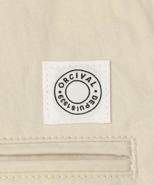 ORCIVAL（オーシバル）の「ORCIVAL | コットンナイロンツイル ワイドイージーパンツ WOMEN（その他パンツ・レディース・オリーブ/チャコール/アイボリー・1）」の16枚目の写真