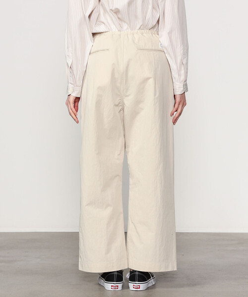 ORCIVAL（オーシバル）の「ORCIVAL | コットンナイロンツイル ワイドイージーパンツ WOMEN（その他パンツ・レディース・オリーブ/チャコール/アイボリー・1）」の19枚目の写真
