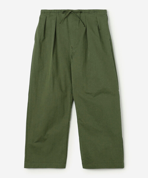 ORCIVAL（オーシバル）の「ORCIVAL | コットンナイロンツイル ワイドイージーパンツ WOMEN（その他パンツ・レディース・オリーブ/チャコール/アイボリー・1）」の8枚目の写真