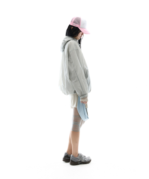 OJOS(オホス)の「Puff Light Wind Jacket / Grey(ナイロンジャケット・メンズ・その他・1/2)」の1枚目の写真