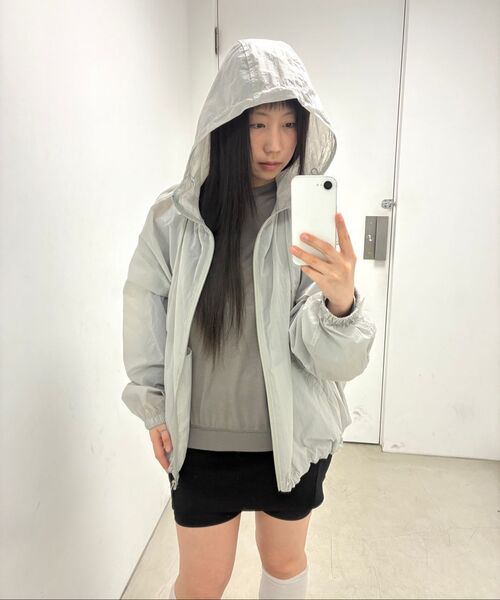 OJOS(オホス)の「Puff Light Wind Jacket / Grey(ナイロンジャケット・メンズ・その他・1/2)」の6枚目の写真