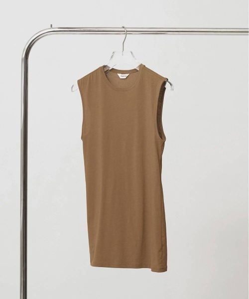 TODAYFUL（トゥデイフル）の「TODAYFUL　Smooth Tanktop Tunic スムースタンクトップチュニック/12610626（タンクトップ・レディース・ブルー系その他/ブラック/キャメル・ONE SIZE）」の8枚目の写真