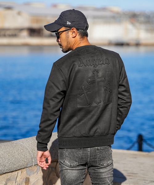 adamsJUGGLER(アダムスジャグラー)の「RTEG S/クロススウェットプル(スウェット・メンズ・ホワイト/ブラック・S/M/L/XL)」の17枚目の写真