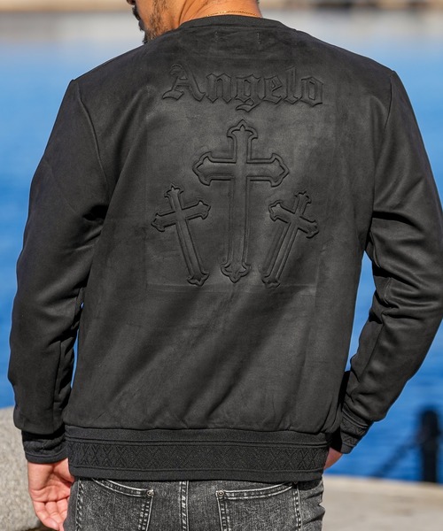 adamsJUGGLER(アダムスジャグラー)の「RTEG S/クロススウェットプル(スウェット・メンズ・ホワイト/ブラック・S/M/L/XL)」の19枚目の写真