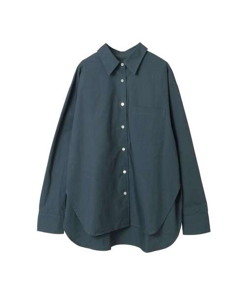 CONVERSE TOKYO(コンバーストウキョウ)の「BACK TUCK BOX SHIRT(シャツ/ブラウス・レディース・ブルーグリーン/ライトベージュ/パープル・FREE)」の3枚目の写真