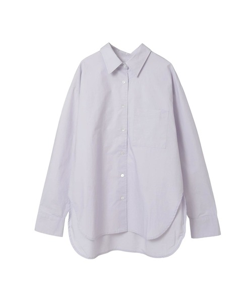 CONVERSE TOKYO(コンバーストウキョウ)の「BACK TUCK BOX SHIRT(シャツ/ブラウス・レディース・ブルーグリーン/ライトベージュ/パープル・FREE)」の9枚目の写真