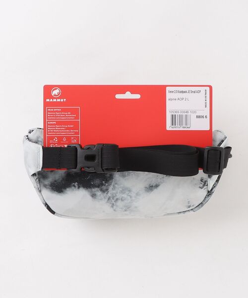Mammut(マムート)の「エクセロン 2.0 ウエストパック ジャパンエクスクルーシブ スモール オールオーバープリント / Xeron 2.0 Waistpack JE Small AOP(ボディバッグ/ウエストポーチ・メンズ・ホワイト系その他・2L)」の2枚目の写真
