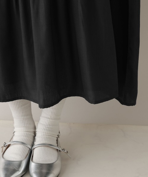 RAGEBLUE（レイジブルー）の「フリルカラーデザインワンピース（ワンピース・レディース・ブラック/オフホワイト・FREE）」の16枚目の写真