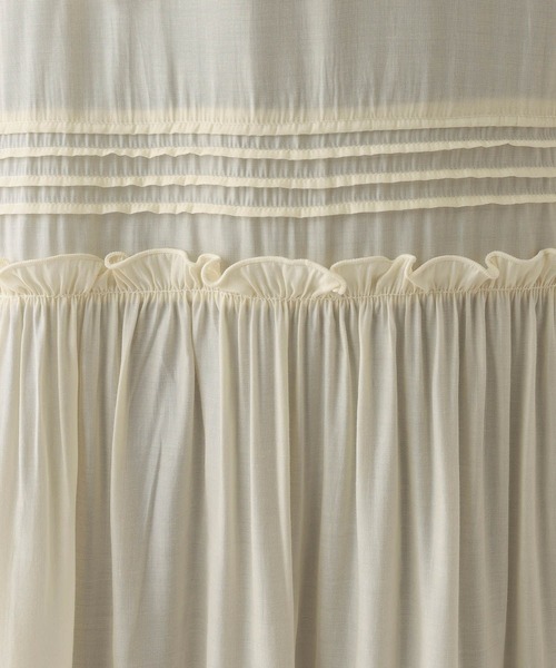 RAGEBLUE（レイジブルー）の「フリルカラーデザインワンピース（ワンピース・レディース・ブラック/オフホワイト・FREE）」の18枚目の写真