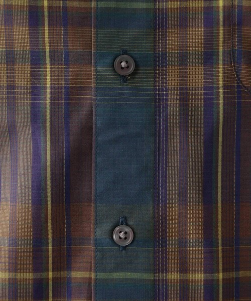 GLOBAL WORK(グローバルワーク)の「イージーケアリネンMIXシャツ/長袖/636461(シャツ/ブラウス・メンズ・グレー系6/ブラウン/オフホワイト/グレー/グリーン系その他6/サックスブルー・SMALL/MEDIUM/LARGE/X-LARGE)」の7枚目の写真