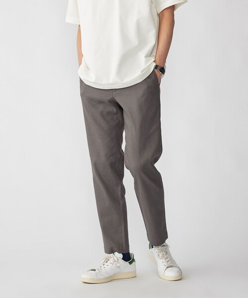 SHIPS（シップス）の「SHIPS: サフィラン リネン イージー パンツ（その他パンツ・メンズ・ネイビー/ナチュラル/チャコールグレー/ライトグリーン/ブルー系/カーキ・X-LARGE/LARGE/MEDIUM/SMALL）」の2枚目の写真