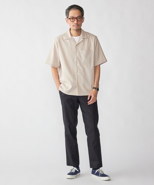 SHIPS（シップス）の「SHIPS: サフィラン リネン イージー パンツ（その他パンツ・メンズ・ネイビー/ナチュラル/チャコールグレー/ライトグリーン/ブルー系/カーキ・X-LARGE/LARGE/MEDIUM/SMALL）」の11枚目の写真