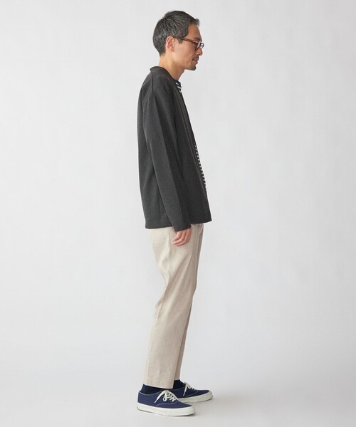 SHIPS（シップス）の「SHIPS: サフィラン リネン イージー パンツ（その他パンツ・メンズ・ネイビー/ナチュラル/チャコールグレー/ライトグリーン/ブルー系/カーキ・X-LARGE/LARGE/MEDIUM/SMALL）」の15枚目の写真