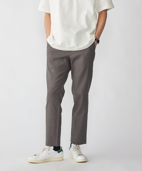 SHIPS（シップス）の「SHIPS: サフィラン リネン イージー パンツ（その他パンツ・メンズ・ネイビー/ナチュラル/チャコールグレー/ライトグリーン/ブルー系/カーキ・X-LARGE/LARGE/MEDIUM/SMALL）」の20枚目の写真