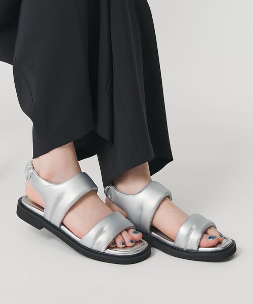 BEAUTY&YOUTH UNITED ARROWS（ビューティーアンドユースユナイテッドアローズ）の「プク ステッチ サンダル（サンダル・レディース・シルバー/オリーブ/ブラック・M/S）」の21枚目の写真