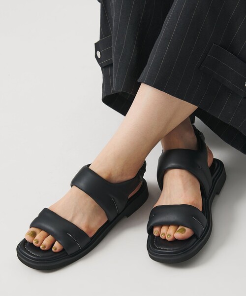 BEAUTY&YOUTH UNITED ARROWS(ビューティーアンドユースユナイテッドアローズ)の「プク ステッチ サンダル(サンダル・レディース・シルバー/オリーブ/ブラック・M/S)」の12枚目の写真