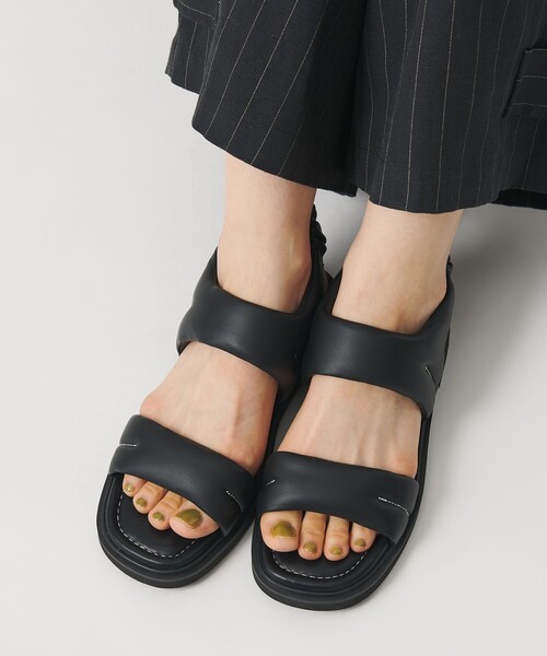 BEAUTY&YOUTH UNITED ARROWS(ビューティーアンドユースユナイテッドアローズ)の「プク ステッチ サンダル(サンダル・レディース・シルバー/オリーブ/ブラック・M/S)」の13枚目の写真