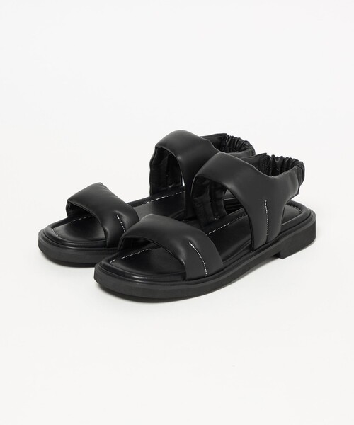 BEAUTY&YOUTH UNITED ARROWS(ビューティーアンドユースユナイテッドアローズ)の「プク ステッチ サンダル(サンダル・レディース・シルバー/オリーブ/ブラック・M/S)」の16枚目の写真
