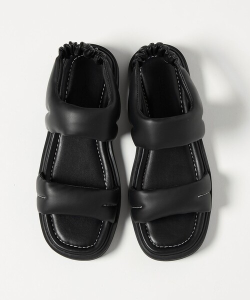 BEAUTY&YOUTH UNITED ARROWS(ビューティーアンドユースユナイテッドアローズ)の「プク ステッチ サンダル(サンダル・レディース・シルバー/オリーブ/ブラック・M/S)」の17枚目の写真