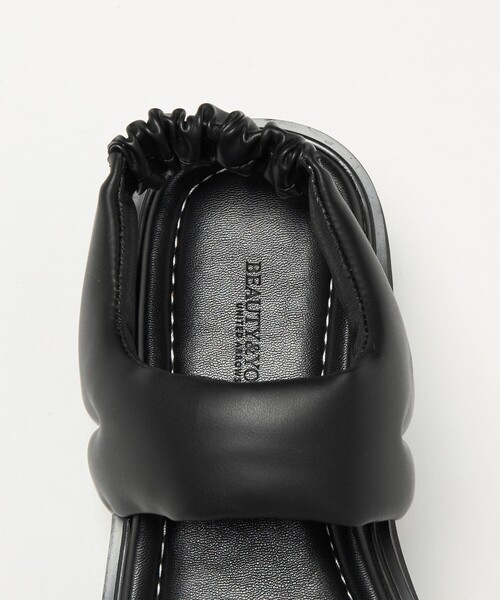 BEAUTY&YOUTH UNITED ARROWS（ビューティーアンドユースユナイテッドアローズ）の「プク ステッチ サンダル（サンダル・レディース・シルバー/オリーブ/ブラック・M/S）」の5枚目の写真