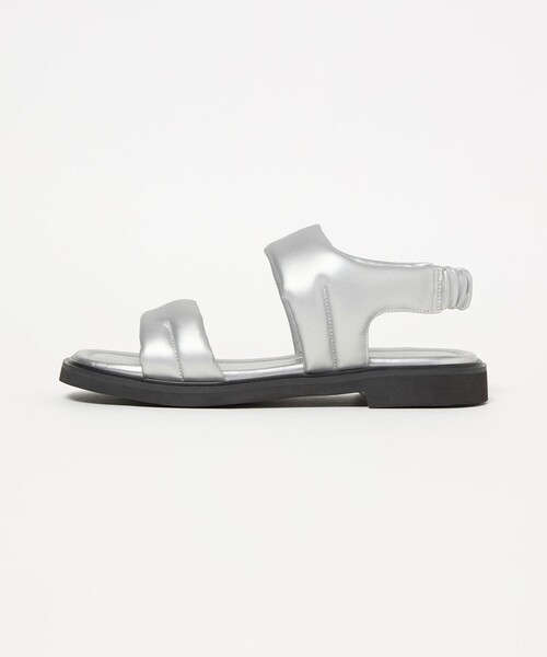 BEAUTY&YOUTH UNITED ARROWS（ビューティーアンドユースユナイテッドアローズ）の「プク ステッチ サンダル（サンダル・レディース・シルバー/オリーブ/ブラック・M/S）」の8枚目の写真