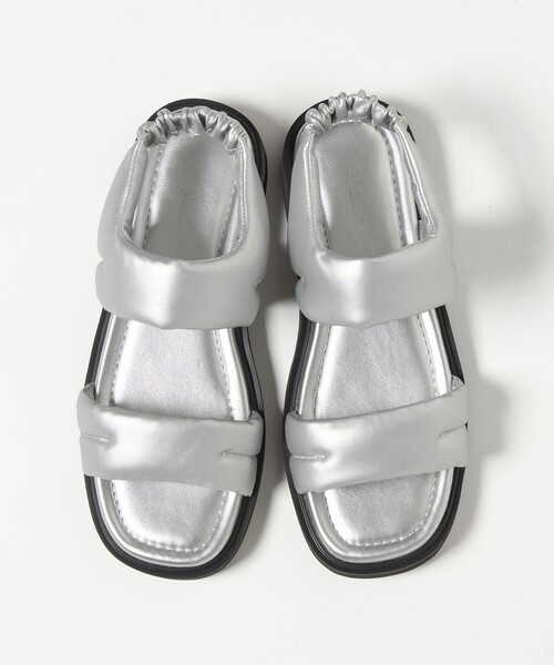 BEAUTY&YOUTH UNITED ARROWS（ビューティーアンドユースユナイテッドアローズ）の「プク ステッチ サンダル（サンダル・レディース・シルバー/オリーブ/ブラック・M/S）」の9枚目の写真