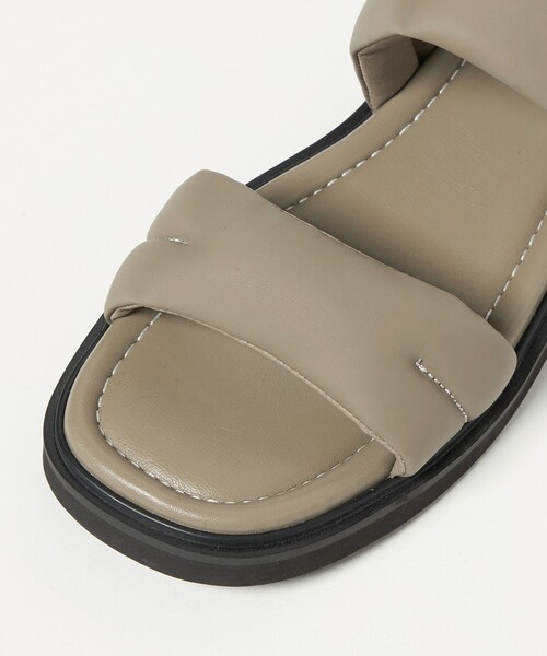 BEAUTY&YOUTH UNITED ARROWS（ビューティーアンドユースユナイテッドアローズ）の「プク ステッチ サンダル（サンダル・レディース・シルバー/オリーブ/ブラック・M/S）」の14枚目の写真